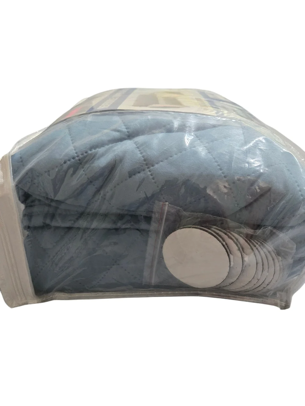 H.VERSAILTEX Quilted Reversible L Shaped Sofa Couch Seat Cover Color: SmokeBlue